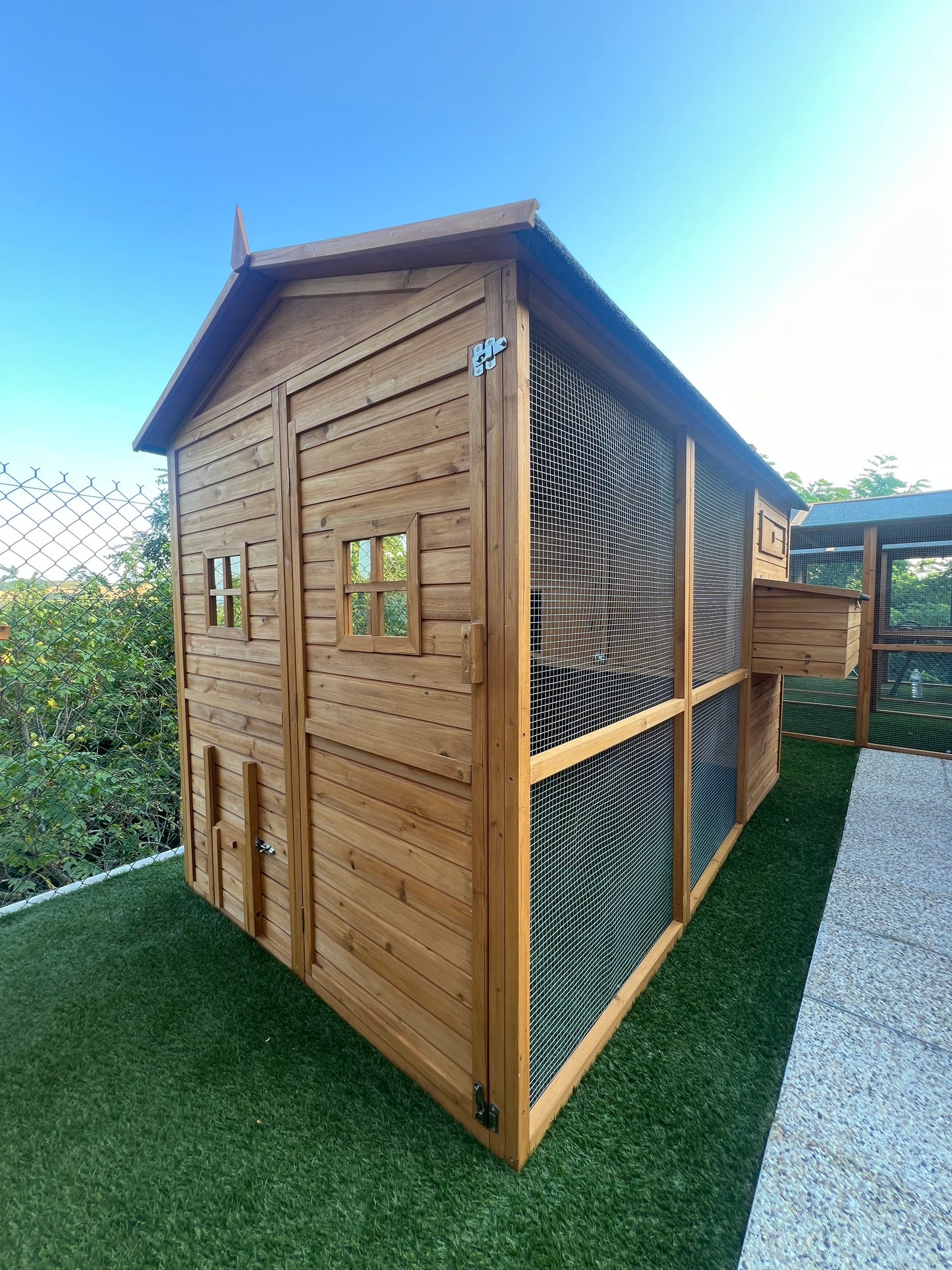 Chalet pension chat 7m² – Volcagriffes