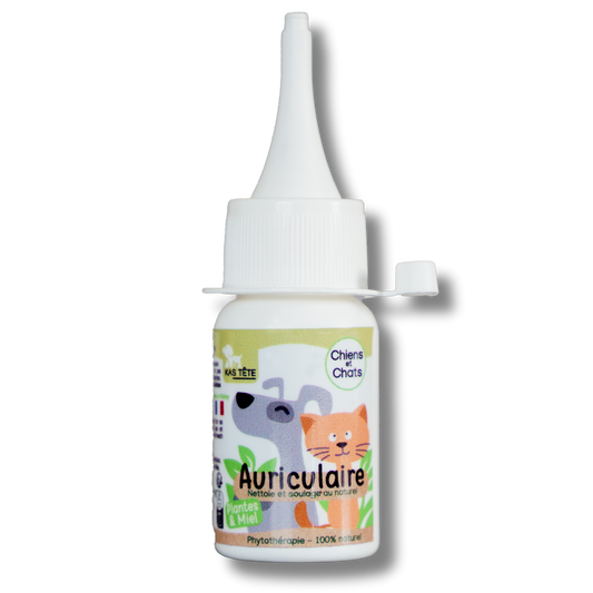 Soin Auriculaire Naturel pour chien et chat 30mL-0